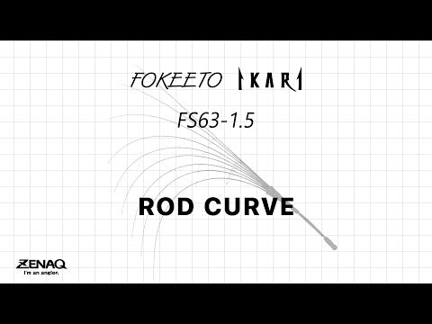Zenaq - FOKEETO FS63-1.5 IKARI Spinning Rod