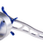 Silver/Blue