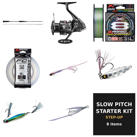 Slow Pitch Starter Kit - Step-up: the 8 items in the kit