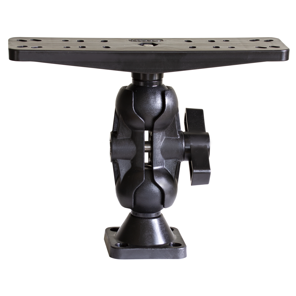 Scotty - 2 1/4'' Ball Mount w/ Fish Finder / Chart Plotter Plate