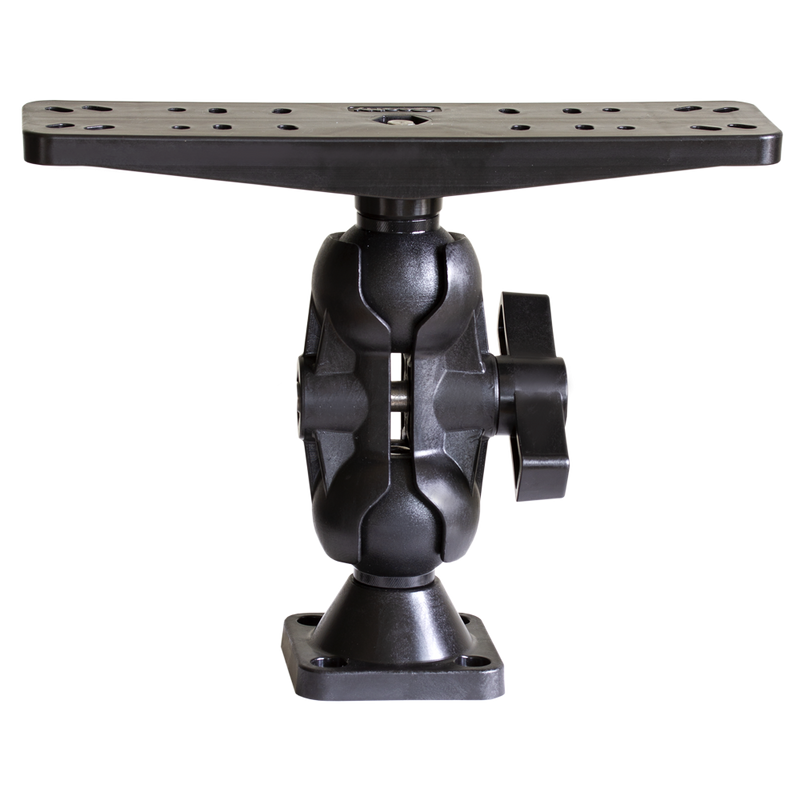 Scotty - 173 - 2.25'' Ball Mount (with Fish Finder Plate)