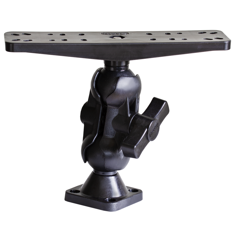 Scotty - 173 - 2.25'' Ball Mount (with Fish Finder Plate)