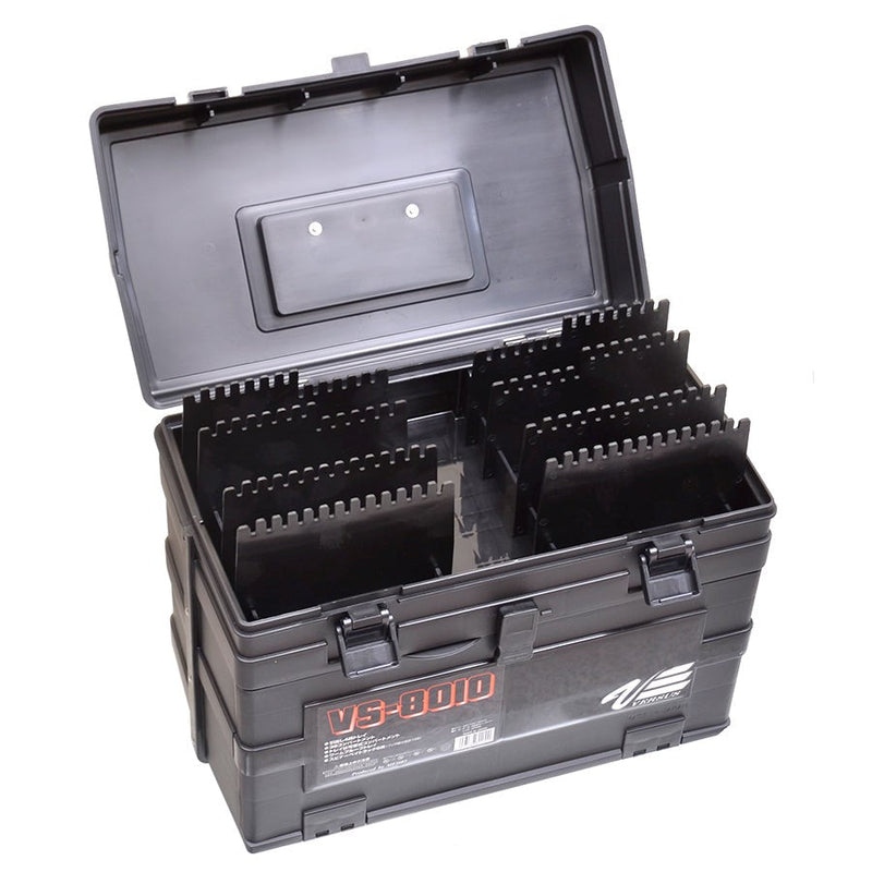 Meiho - Versus 8010 4-Draw Tackle Box (Black)