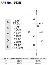 Hayabusa - S-531E Squid Bait Sabiki
