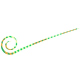 Hayabusa - Free Slide Necktie Spiral Curly Slim