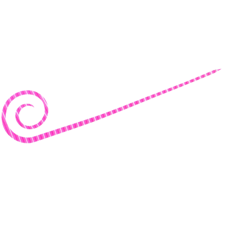 Hayabusa - Free Slide Necktie Spiral Curly Slim