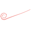 Hayabusa - Free Slide Necktie Spiral Curly Slim
