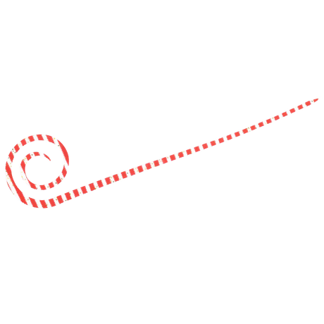Hayabusa - Free Slide Necktie Spiral Curly Slim