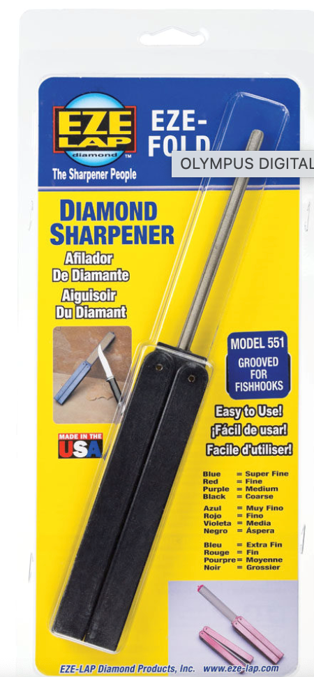 Eze-Lap Hook Sharpener - Diamond Round Shaft