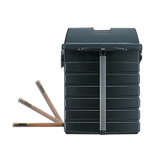 Meiho - Versus 8050 4-Draw Tackle Box (Black)