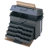 Meiho - Versus 8050 4-Draw Tackle Box (Black)