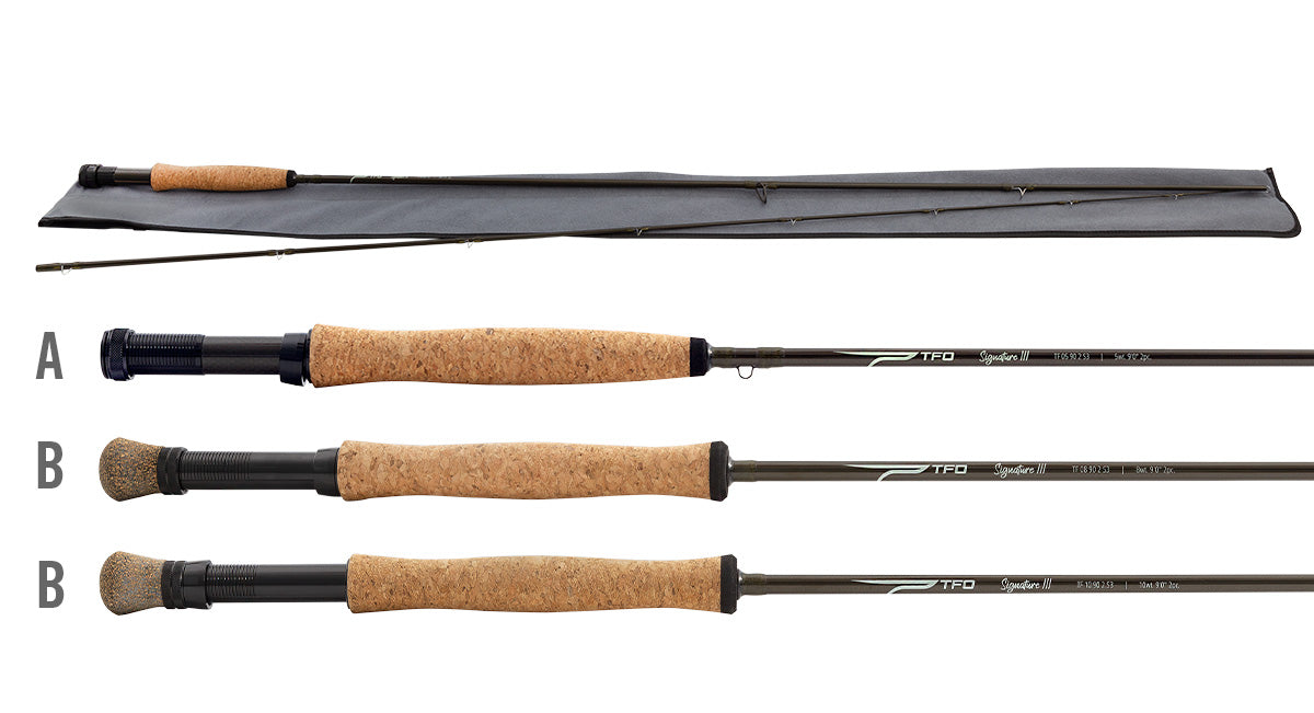 cheap fly fishing rod nz TFO Signature 3 Series Fly Rod - Versatile Fly Fishing